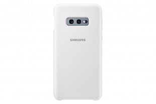 Maciņš aizmugurējais Samsung       Galaxy S10e Silicone Cover EF-PG970TWEGWW    White cena un informācija | Telefonu vāciņi, maciņi | 220.lv