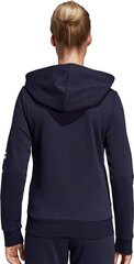 Джемпер Adidas Essentials Linear FZ HD navy blue W DU0648, 46661 цена и информация | Женские толстовки | 220.lv