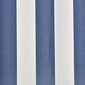 Markīze, aizsegs no saules, zili balts brezents, 3 x 2,5 m cena un informācija | Saulessargi, markīzes un statīvi | 220.lv