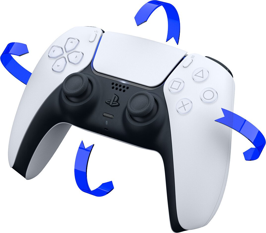 Игровой пульт Sony DualSense PS5 Wireless Controller White цена | 220.lv