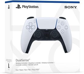 Sony PlayStation DualSense White (PS5) kaina ir informacija | Spēļu kontrolieri | 220.lv