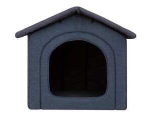 Guļvieta-būda Hobbydog Inari Dark Blue, 70x60 cm cena un informācija | Suņu gultas, spilveni, būdas | 220.lv
