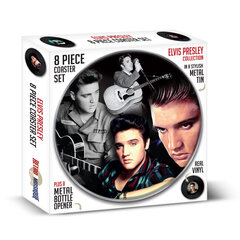 Glāžu paliktņi Elvis Presley, 8 priekšmeti cena un informācija | Galdauti, salvetes | 220.lv