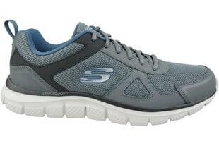 Sporta apavi vīriešiem Skechers, pelēki цена и информация | Кроссовки для мужчин | 220.lv