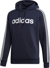 Джемпер Adidas Essentials 3 S PO FL navy blue размер М DU0494, 47071 цена и информация | Мужские толстовки | 220.lv