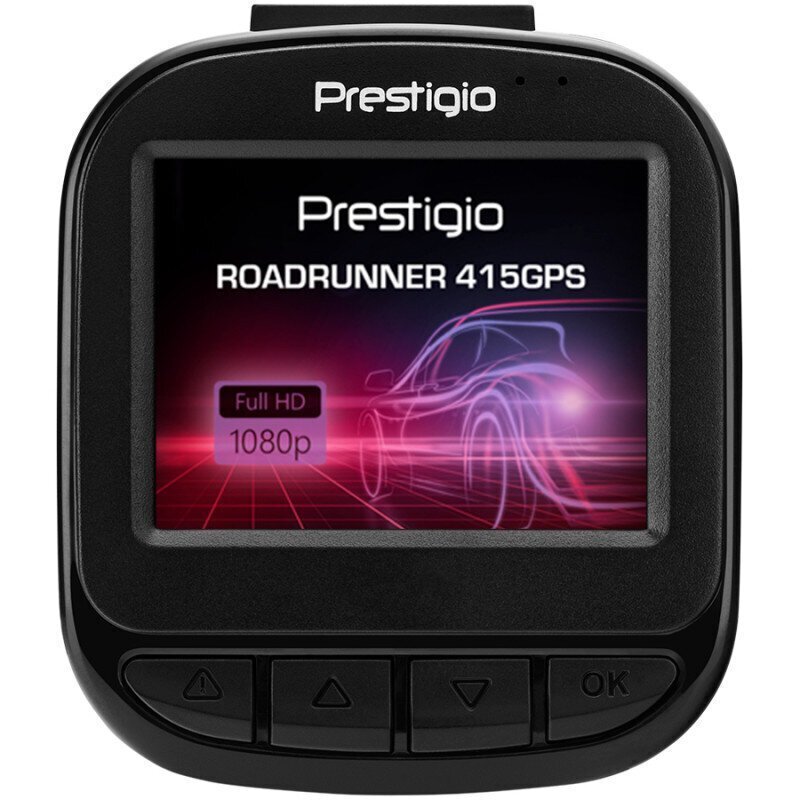 Prestigio RoadRunner 415GPS, melns cena un informācija | Auto video reģistratori | 220.lv