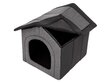 Guļvieta-būda Hobbydog Inari Grey Black, 44x38 cm цена и информация | Suņu gultas, spilveni, būdas | 220.lv