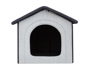 Guļvieta-būda Hobbydog Inari Grey Dark Blue, 44x38 cm cena un informācija | Suņu gultas, spilveni, būdas | 220.lv
