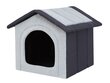 Guļvieta-būda Hobbydog Inari Grey Dark Blue, 44x38 cm цена и информация | Suņu gultas, spilveni, būdas | 220.lv