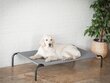 Hobbydog guļvieta Iron Grey Linen XXL, 120x68x20 cm цена и информация | Suņu gultas, spilveni, būdas | 220.lv