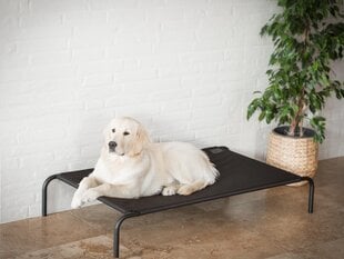 Hobbydog guļvieta Iron Black XXL, 120x68x20 cm cena un informācija | Suņu gultas, spilveni, būdas | 220.lv
