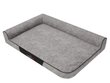 Hobbydog guļvieta Best Grey L, 80x53x18 cm цена и информация | Suņu gultas, spilveni, būdas | 220.lv