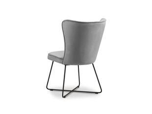 Krēsls Interieurs86 Moliere 85, pelēks cena un informācija | Virtuves un ēdamistabas krēsli | 220.lv