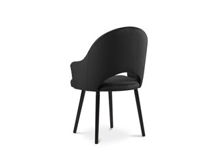 Krēsls Interieurs86 Proust 89, melns cena un informācija | Virtuves un ēdamistabas krēsli | 220.lv