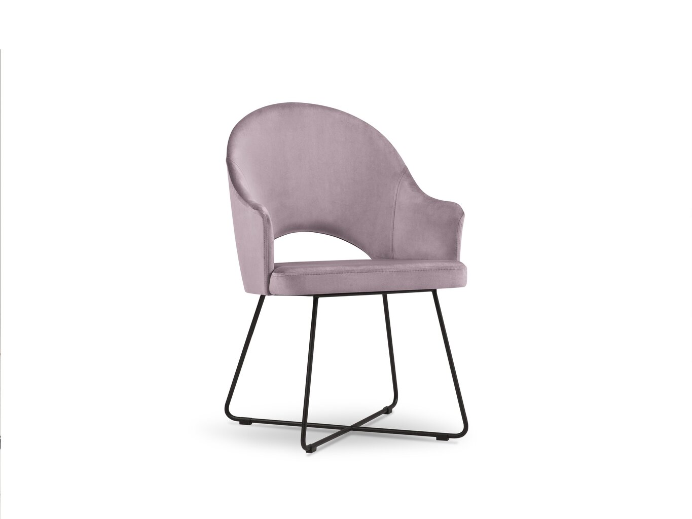 Krēsls Interieurs86 Proust 86, gaiši violets cena un informācija | Virtuves un ēdamistabas krēsli | 220.lv