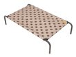 Hobbydog guļvieta Iron Beige Paws XXL, 120x68x20 cm cena un informācija | Suņu gultas, spilveni, būdas | 220.lv