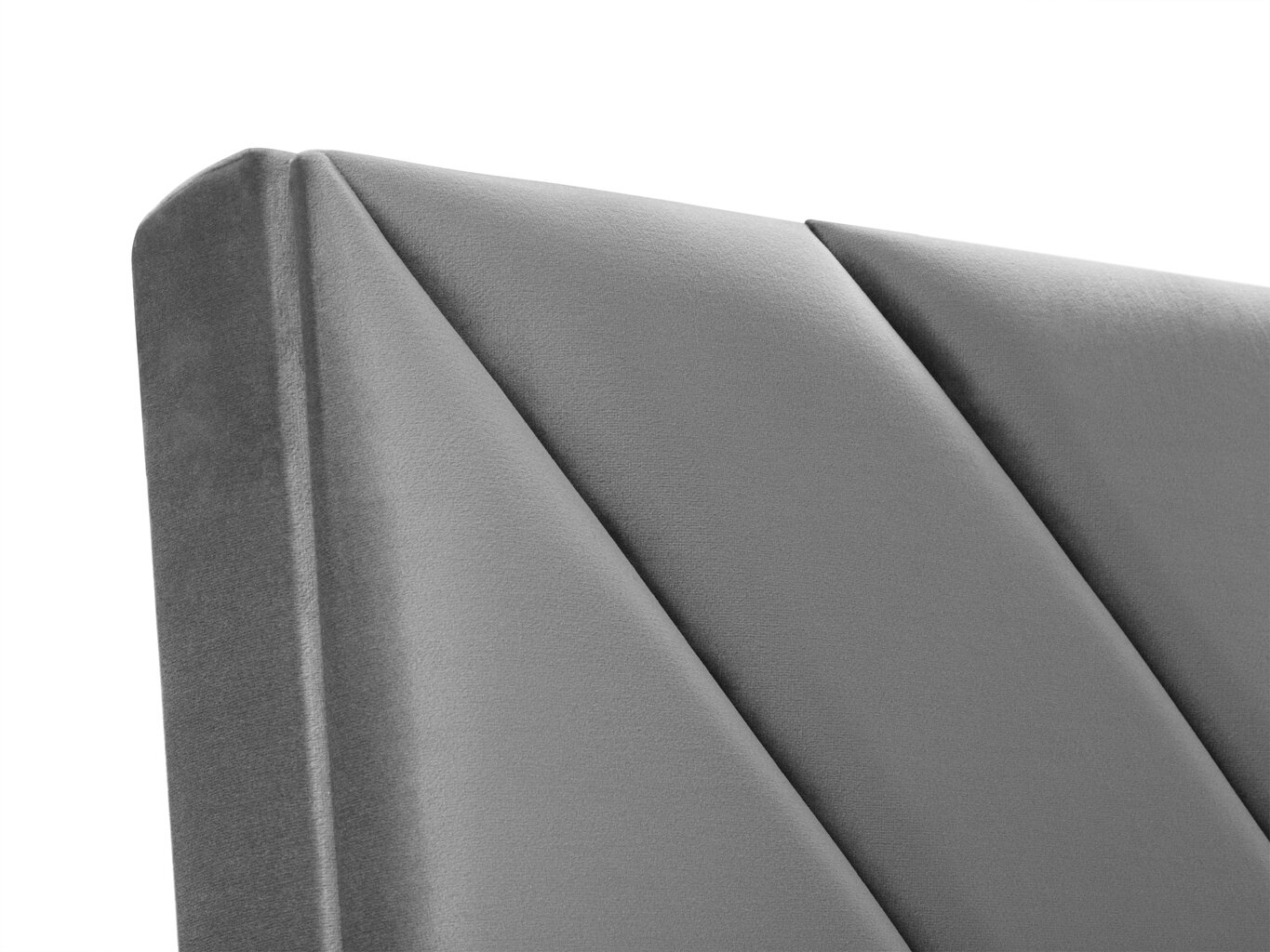 Gultas galvgalis Cosmopolitan Design Seattle 140 cm, gaiši pelēks цена и информация | Gultas | 220.lv