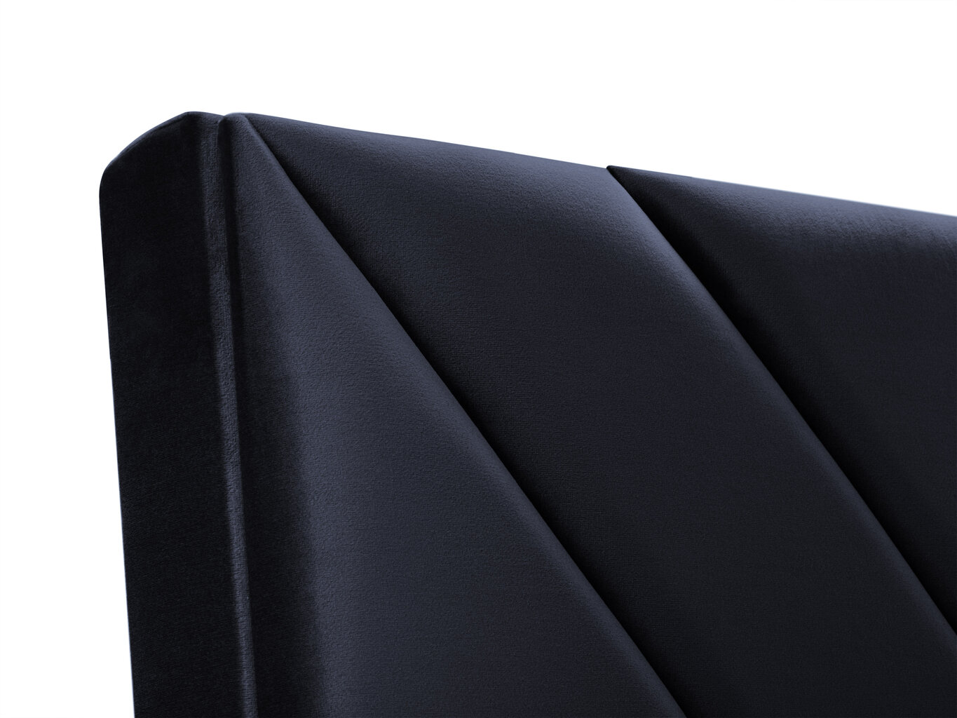 Gultas galvgalis Cosmopolitan Design Seattle 180 cm, tumši zils цена и информация | Gultas | 220.lv