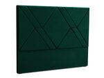 Изголовье кровати Cosmopolitan Design Seattle USB 140 см, темно-зеленое