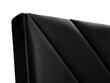 Gultas galvgalis Cosmopolitan Design Seattle USB 200 cm, melns cena un informācija | Gultas | 220.lv
