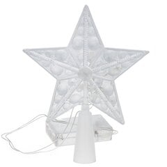 LED верхушка Рождественской елки, теплый белый свет цена и информация | Елочные игрушки | 220.lv