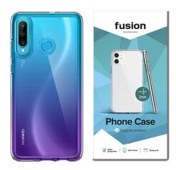 Fusion Ultra Clear Series 2 mm Silikona Aizsargapvalks Huawei P30 Lite Caurspīdīgs (EU Blister) cena un informācija | Telefonu vāciņi, maciņi | 220.lv