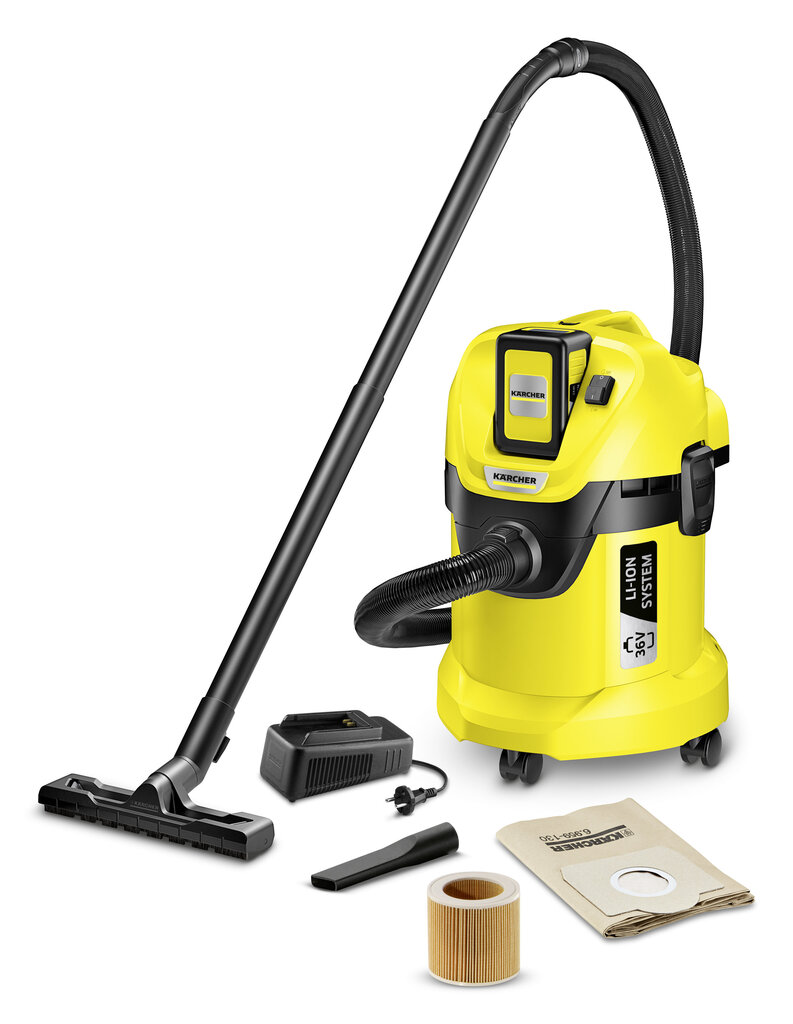 Karcher WD 3 Battery Set cena un informācija | Putekļu sūcēji | 220.lv