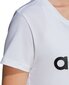 Sporta krekls sievietēm, Adidas W D2M Logo Tee W DU2080 balta cena un informācija | Sporta apģērbs sievietēm | 220.lv