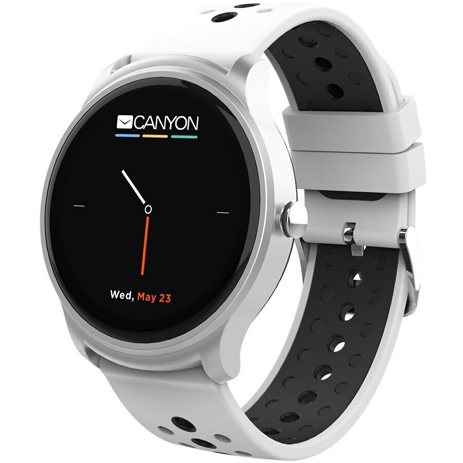 Canyon Oregano SW-81 Silver/White cena un informācija | Viedpulksteņi (smartwatch) | 220.lv