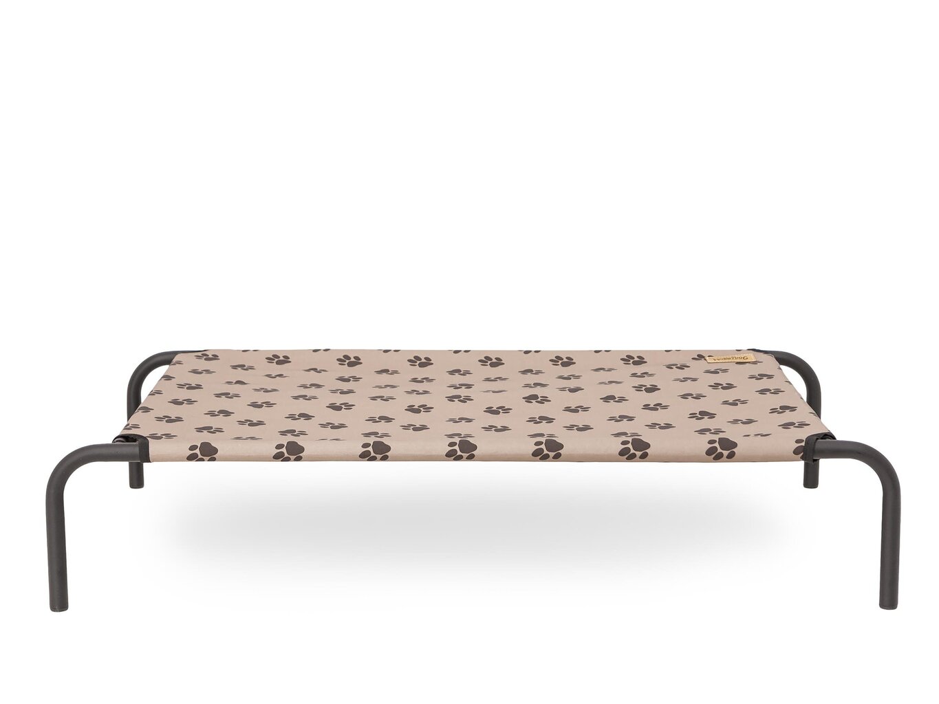 Hobbydog guļvieta Iron Beige Paws XL, 100x55x20 cm cena un informācija | Suņu gultas, spilveni, būdas | 220.lv
