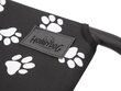 Hobbydog guļvieta Iron Black Paws XXL, 120x68x20 cm цена и информация | Suņu gultas, spilveni, būdas | 220.lv