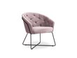 Krēsls Milo Casa Elisa, rozā cena un informācija | Virtuves un ēdamistabas krēsli | 220.lv