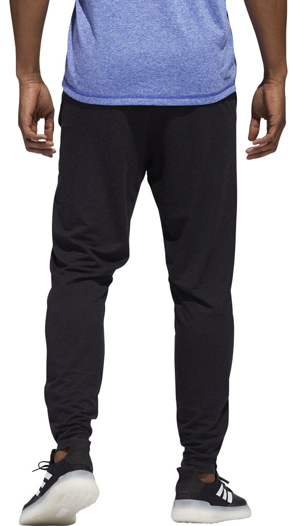 Adidas Bikses City Fleece Pnt, melnas cena un informācija | Sporta apģērbs vīriešiem | 220.lv