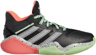 Adidas Для баскетбола Harden Stepback J Black Pink Green цена и информация | Детская спортивная обувь | 220.lv