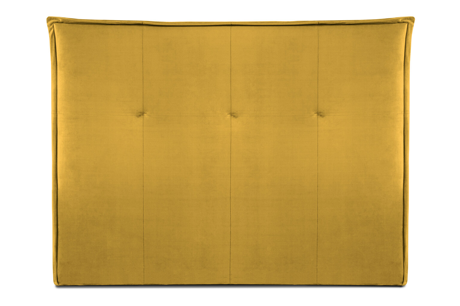 Gultas galvgalis Milo Casa Monica 200 cm, dzeltens cena un informācija | Gultas | 220.lv