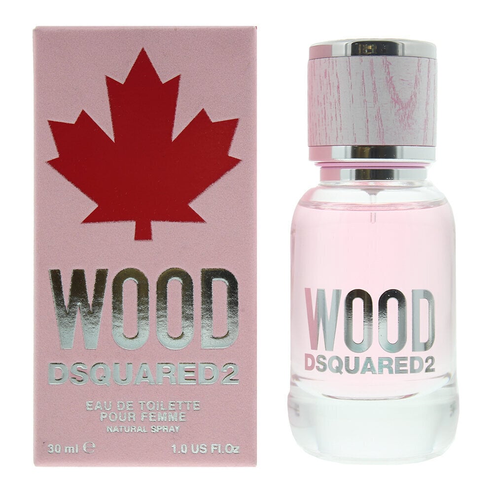 Izsmidzināms tualetes ūdenis Dsquared2 Wood Pour Femmer, 30 ml cena un informācija | Sieviešu smaržas | 220.lv