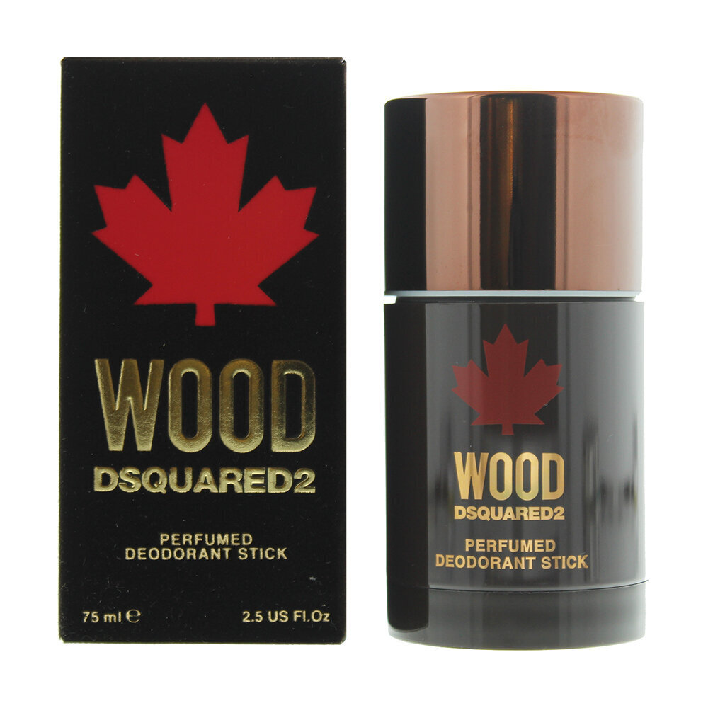 Zīmuļu dezodorants Dsquared2 Wood Pour Homme, 75 ml цена и информация | Parfimēta sieviešu kosmētika | 220.lv