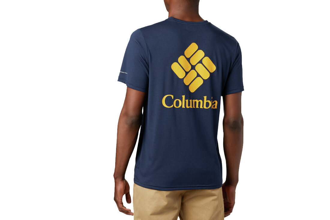 Sporta krekls Columbia Maxtrail SS Logo Tee M 1883433464, 61927 cena un informācija | Sporta apģērbs vīriešiem | 220.lv