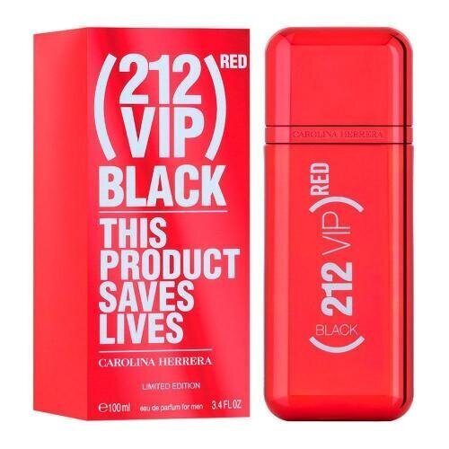 Parfimērijas ūdens Carolina Herrera 212 Vip Black Red Limited Edition EDP vīriešiem 100 ml cena un informācija | Vīriešu smaržas | 220.lv