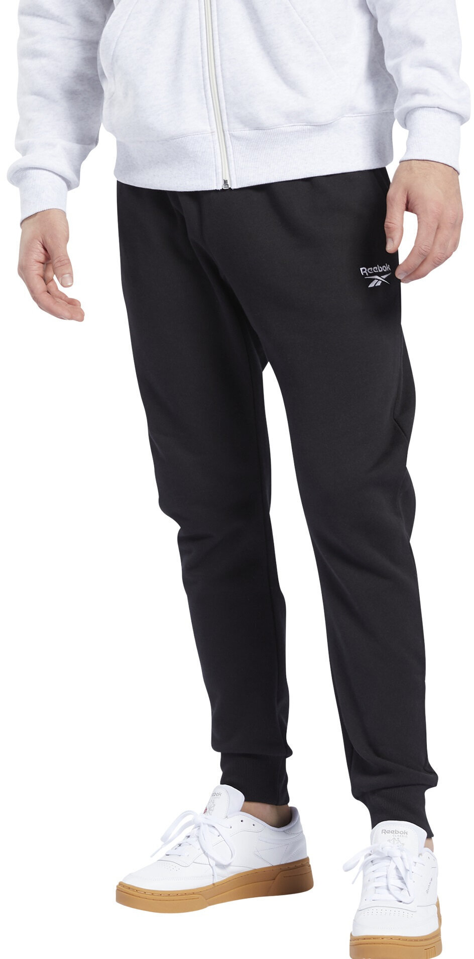 Брюки Reebok Te Melange Pant Black Melange цена