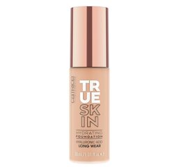 Увлажняющее тональное средство Catrice True Skin, 30 мл, 020 Warm Beige цена и информация | Пудры, базы под макияж | 220.lv