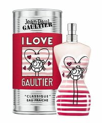 Одеколон Jean Paul Gaultier Classique I Love EDC для женщин 100 мл цена и информация | Женские духи | 220.lv