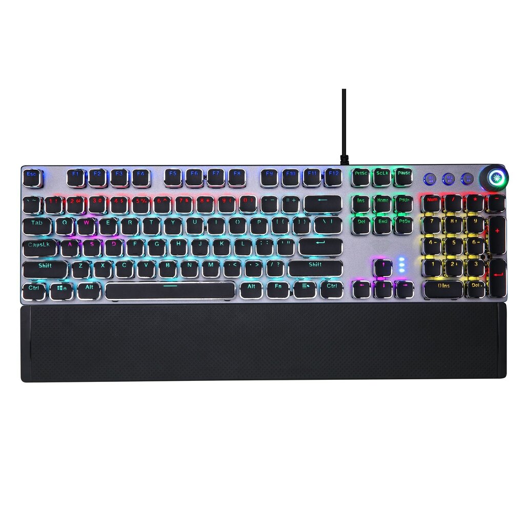 Mehāniskā tastatūra Aula Fireshock V5 Wired, EN/RU/UA цена и информация | Klaviatūras | 220.lv