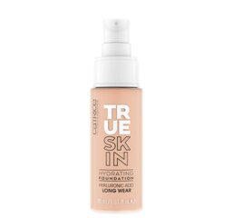 Увлажняющее тональное средство Catrice True Skin, 30 мл, 010 Cool Cashmere цена и информация | Пудры, базы под макияж | 220.lv