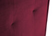 Gultas galvgalis Milo Casa Monica USB 140 cm, sarkans cena un informācija | Gultas | 220.lv