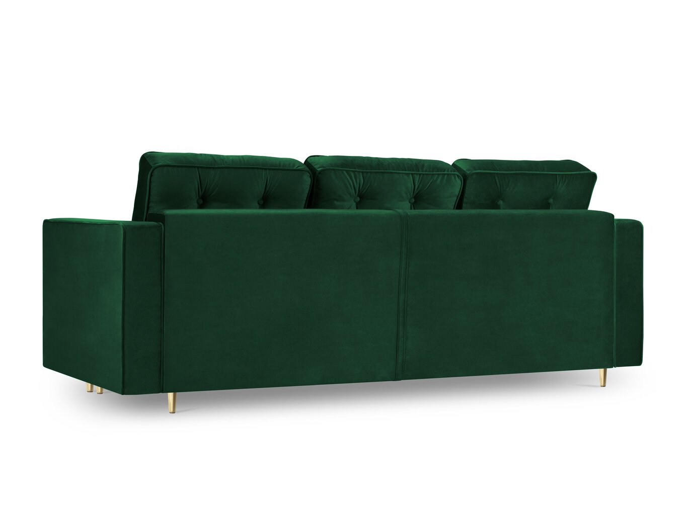 Dīvāns Interieurs86 Palais, zaļš/zeltainas krāsas cena un informācija | Dīvāni | 220.lv