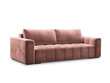 Dīvāns Milo Casa Luca, rozā cena un informācija | Dīvāni | 220.lv
