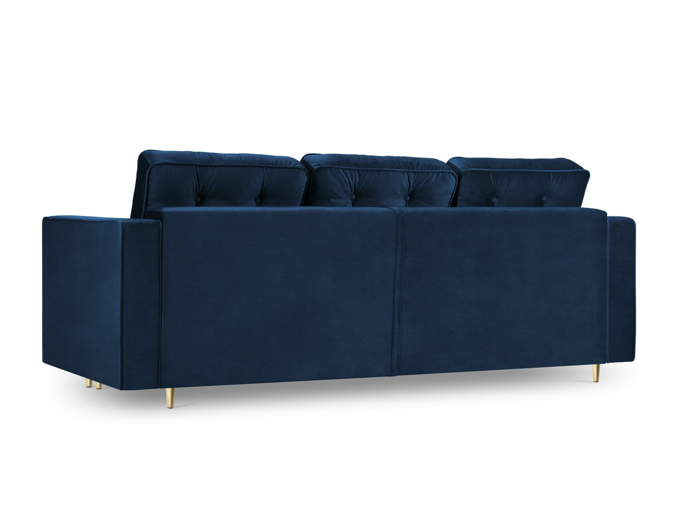 Dīvāns Interieurs86 Palais, zils/zeltainas krāsas cena un informācija | Dīvāni | 220.lv