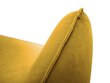Četrvietīgs dīvāns Cosmopolitan Design Florence, dzeltens cena un informācija | Dīvāni | 220.lv