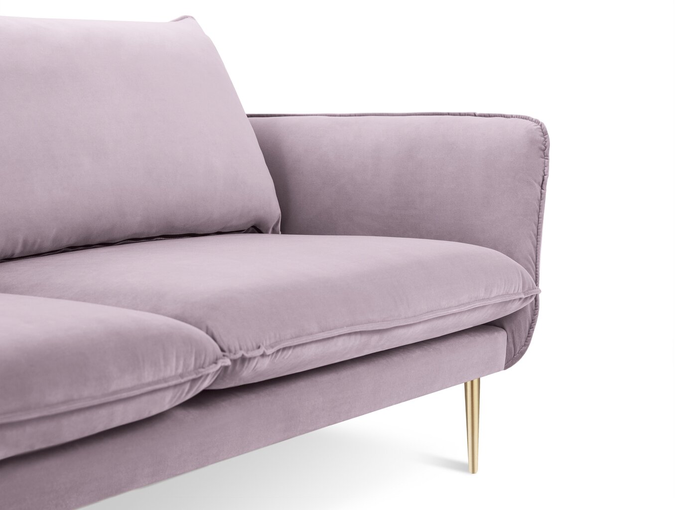Četrvietīgs dīvāns Cosmopolitan Design Florence, rozā cena un informācija | Dīvāni | 220.lv